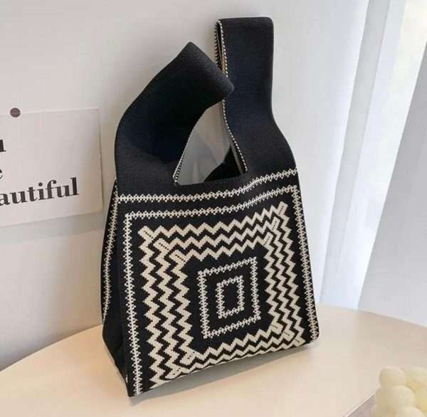 brinebuddy knitted bag knitting tote bag factory in China
