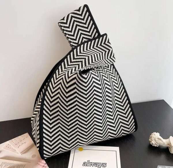 brinebuddy knitted bag knitting tote bag factory in China