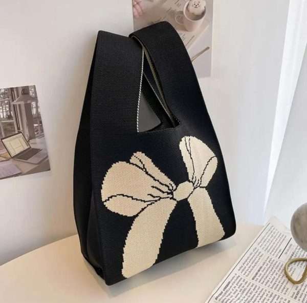brinebuddy knitted bag knitting tote bag factory in China