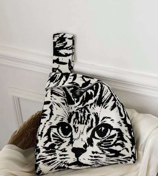 brinebuddy knitted bag knitting tote bag factory in China